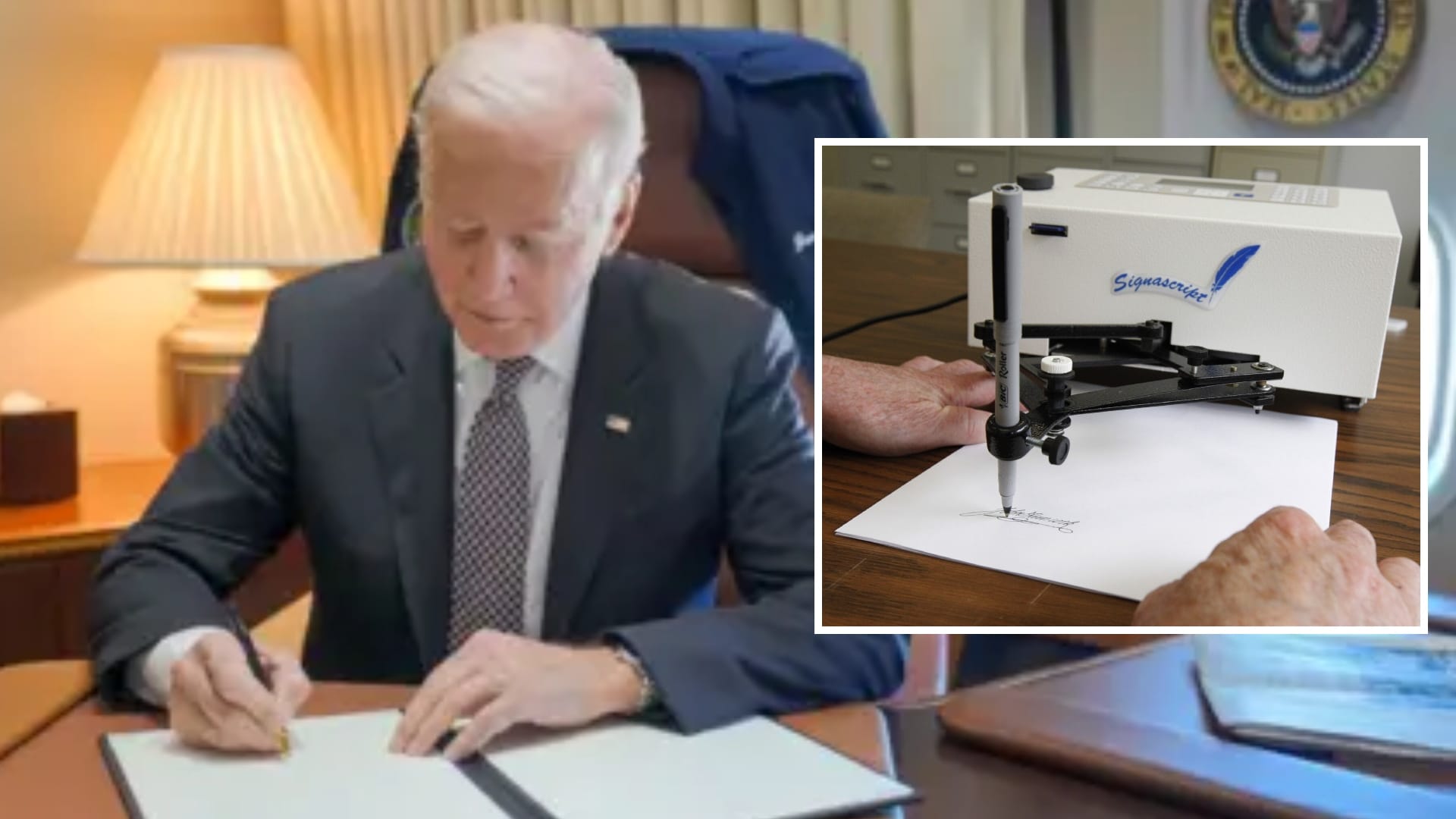 White House Reviews Biden’s Autopen in Massive Document Dive