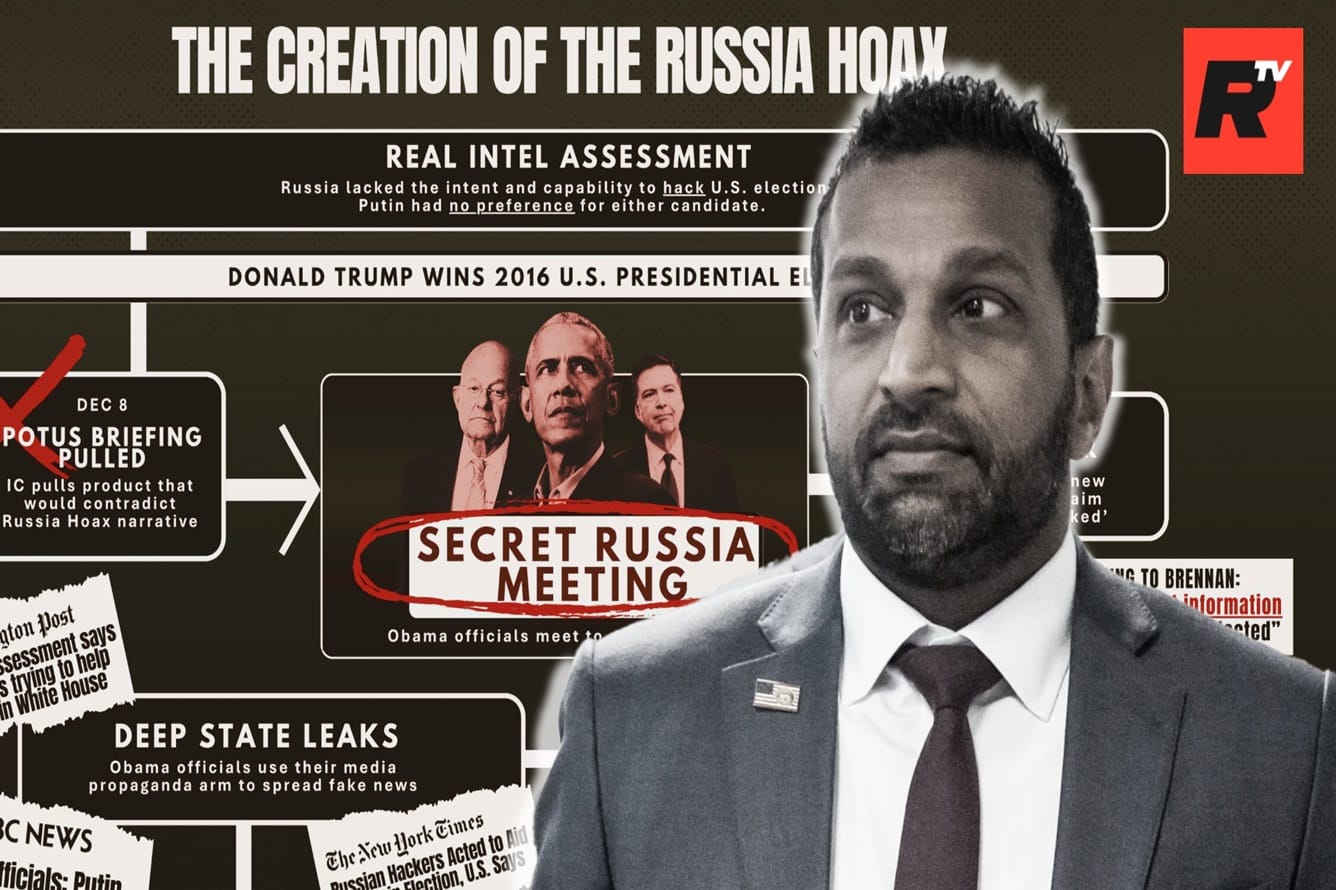 Patel Uncovers Thousands of Trump-Russia Probe Docs In 'Burn Bags' Hidden In FBI Secret Room