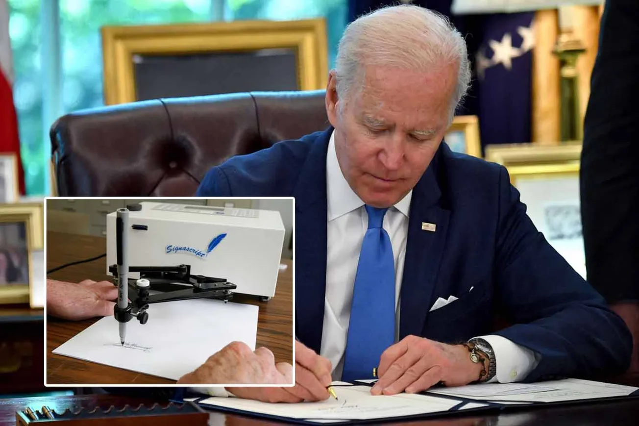 White House Reviews Biden’s Autopen in Massive Document Dive