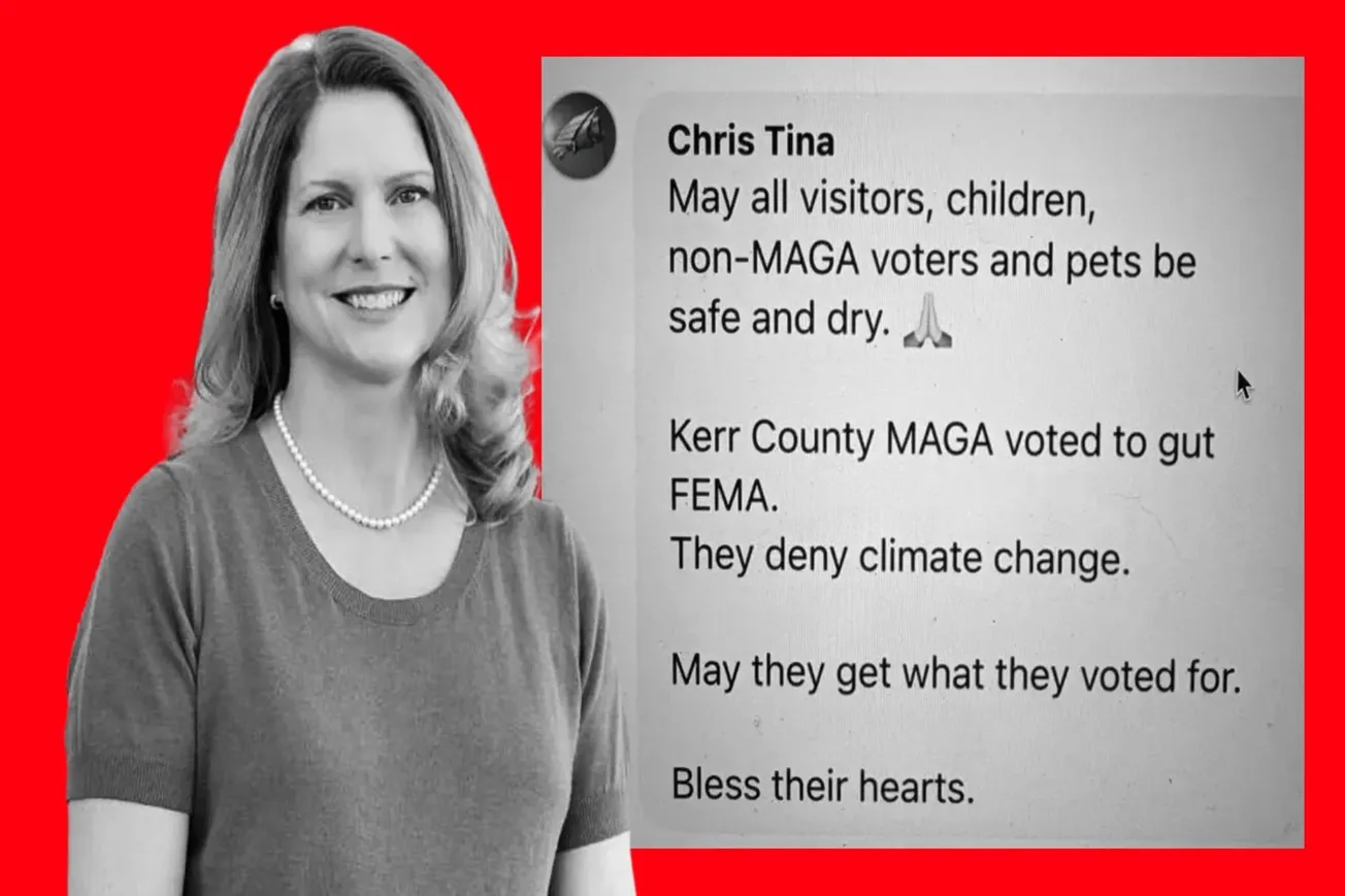 Fired Doctor Grovels After Vile Post Wishing Death on Trump-Supporting Flood Victims Drowns Her Career