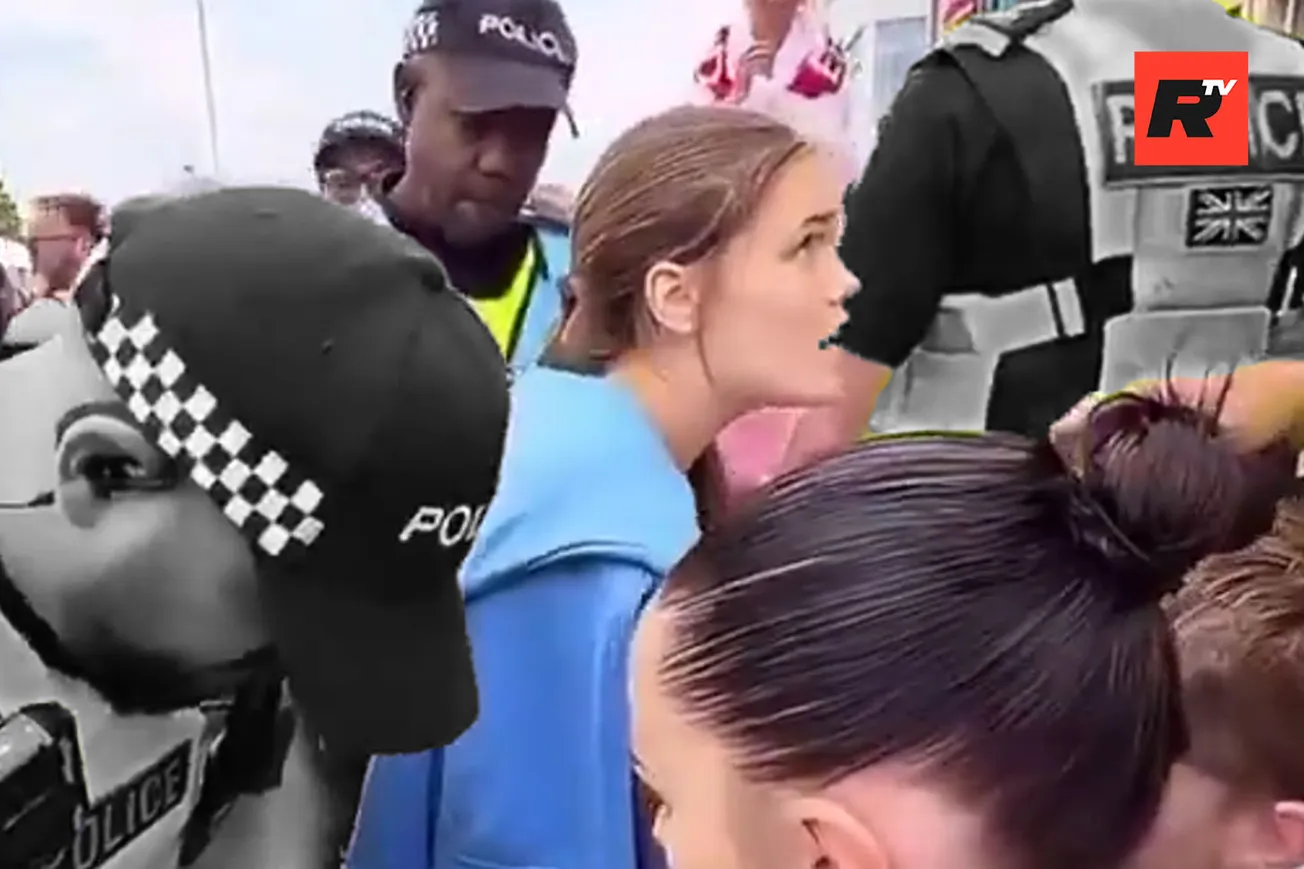 OUTRAGE: UK Police Arrest 11-Year Old Kids For Wearing English Flag in Public