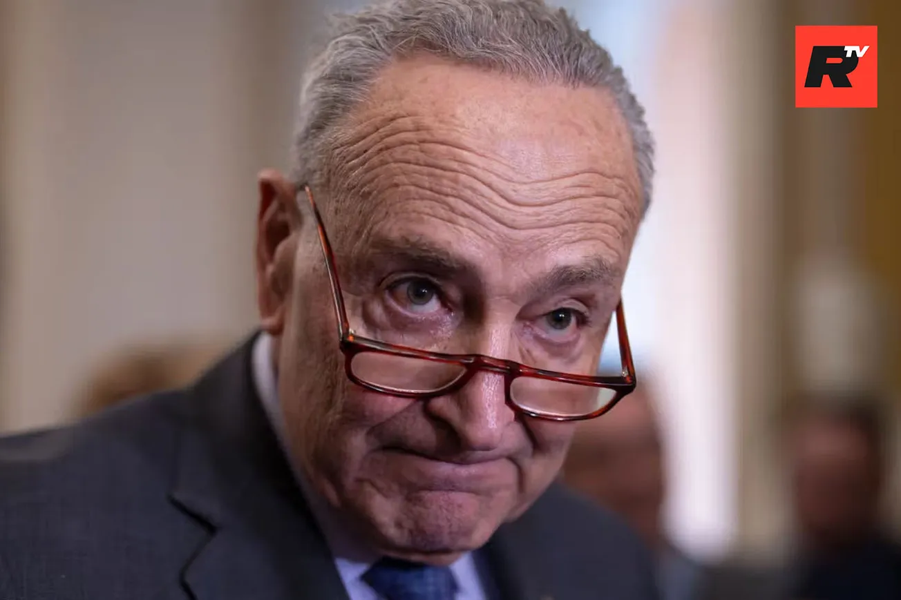 Schumer Loses It When Pressed on Biden’s Epstein Cover-Up