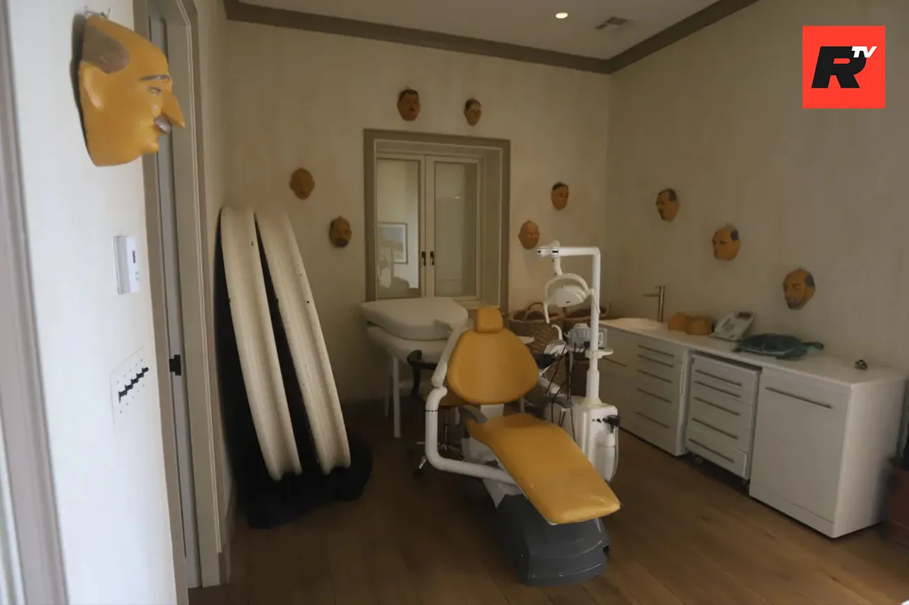 Democrats Drop Never-Before-Seen Epstein Island Photos—Including THAT Dentist Chair Surrounded by Masks