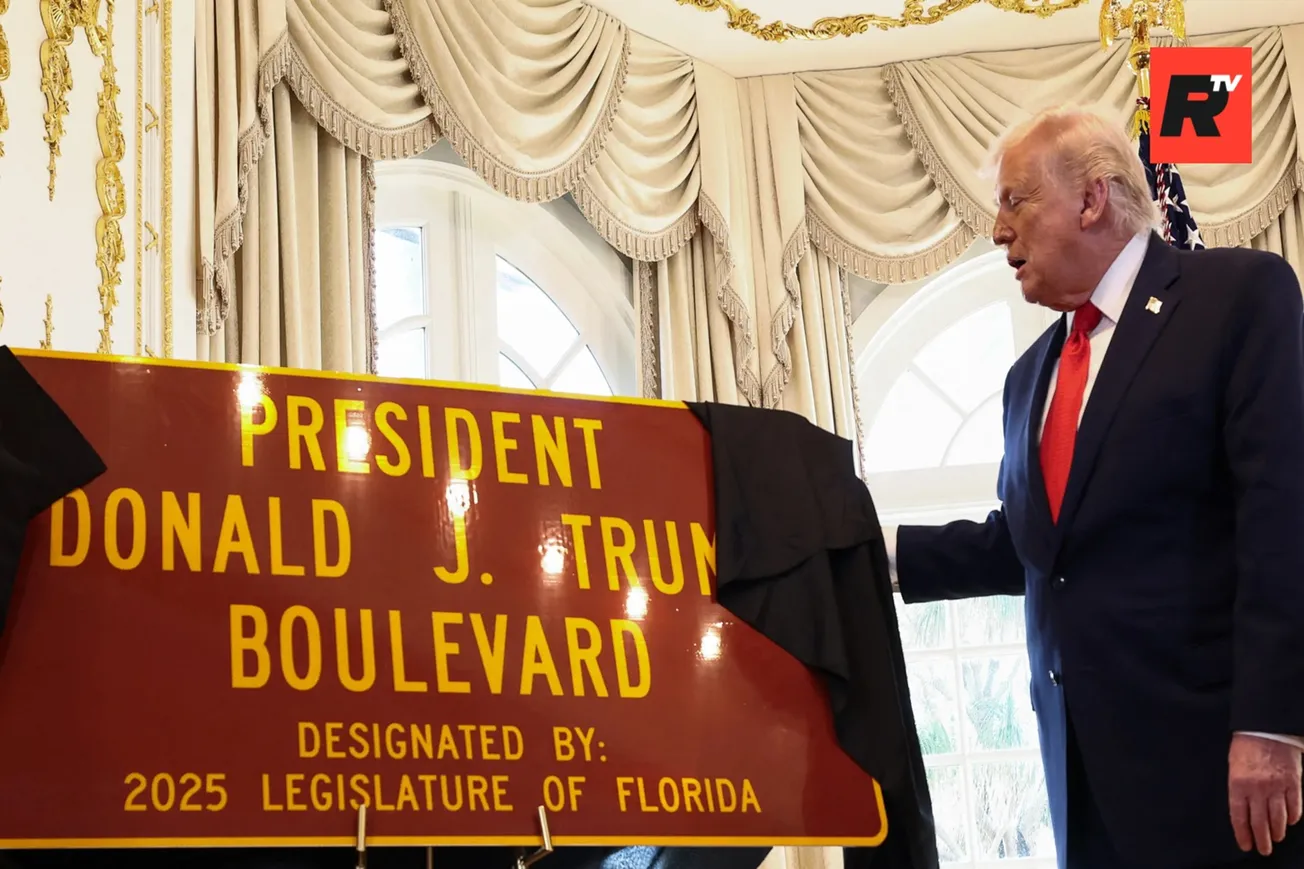 Florida Dedicates 4-Mile Stretch as President Donald J. Trump Boulevard